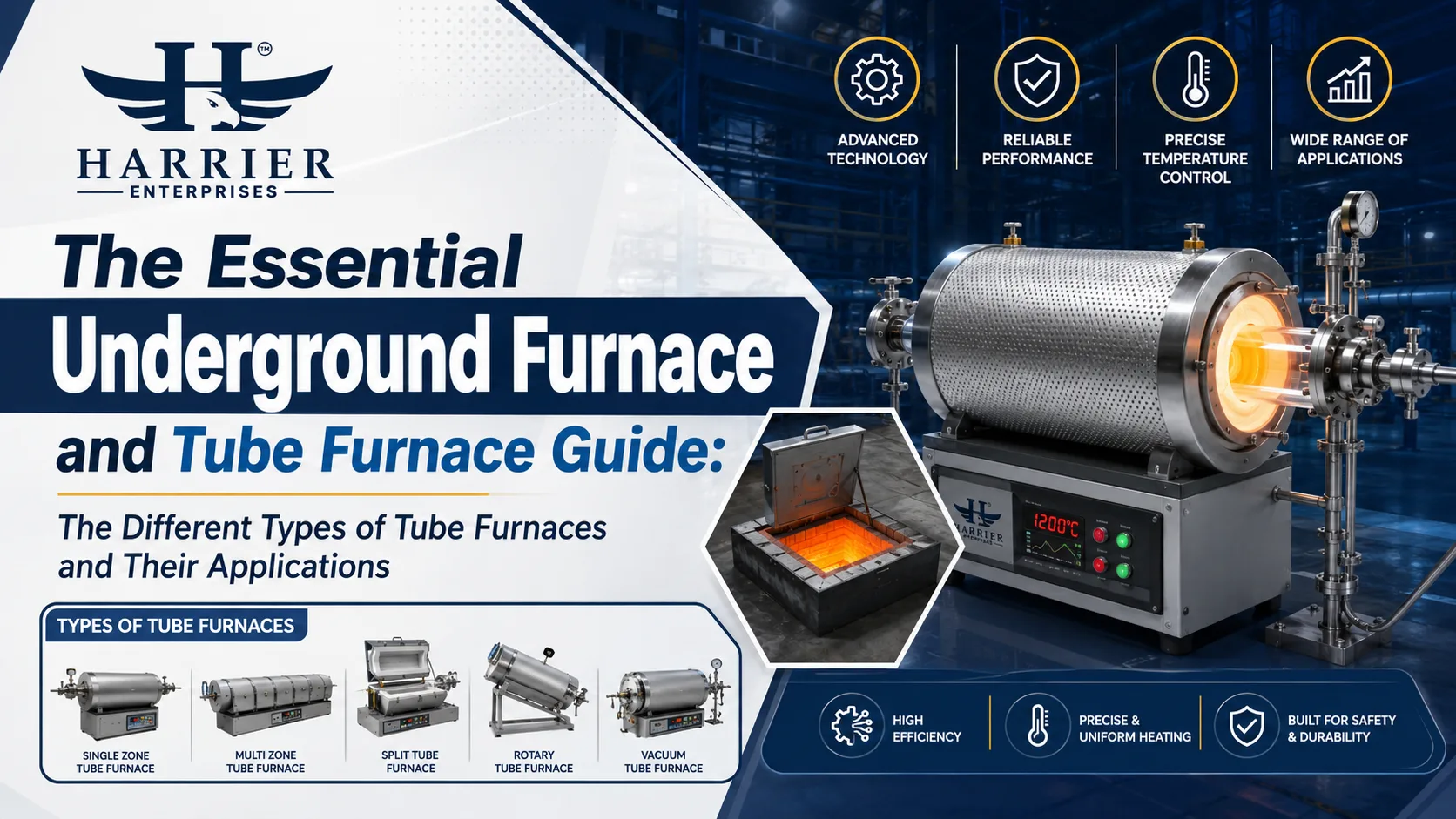 You are currently viewing Top Benefits of Using Underground Furnace and Tube Furnace in High-Temperature Applications
