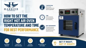 Read more about the article How to Set the Right Hot Air Oven Temperature and Time for Best Performance